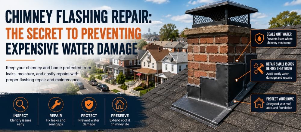 chimney flashing repair nyc
